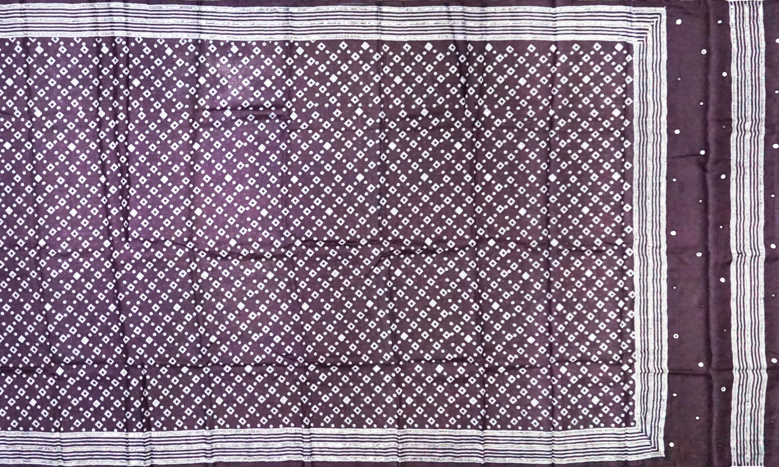 Embroidery Tussar Saree - Image 2