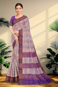 Embroidery Tussar Saree