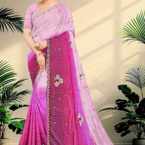 Embroidery Tussar Saree