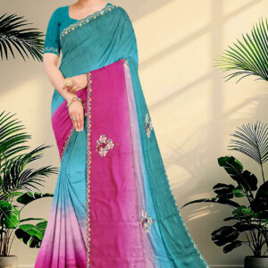 Embroidery Tussar Saree