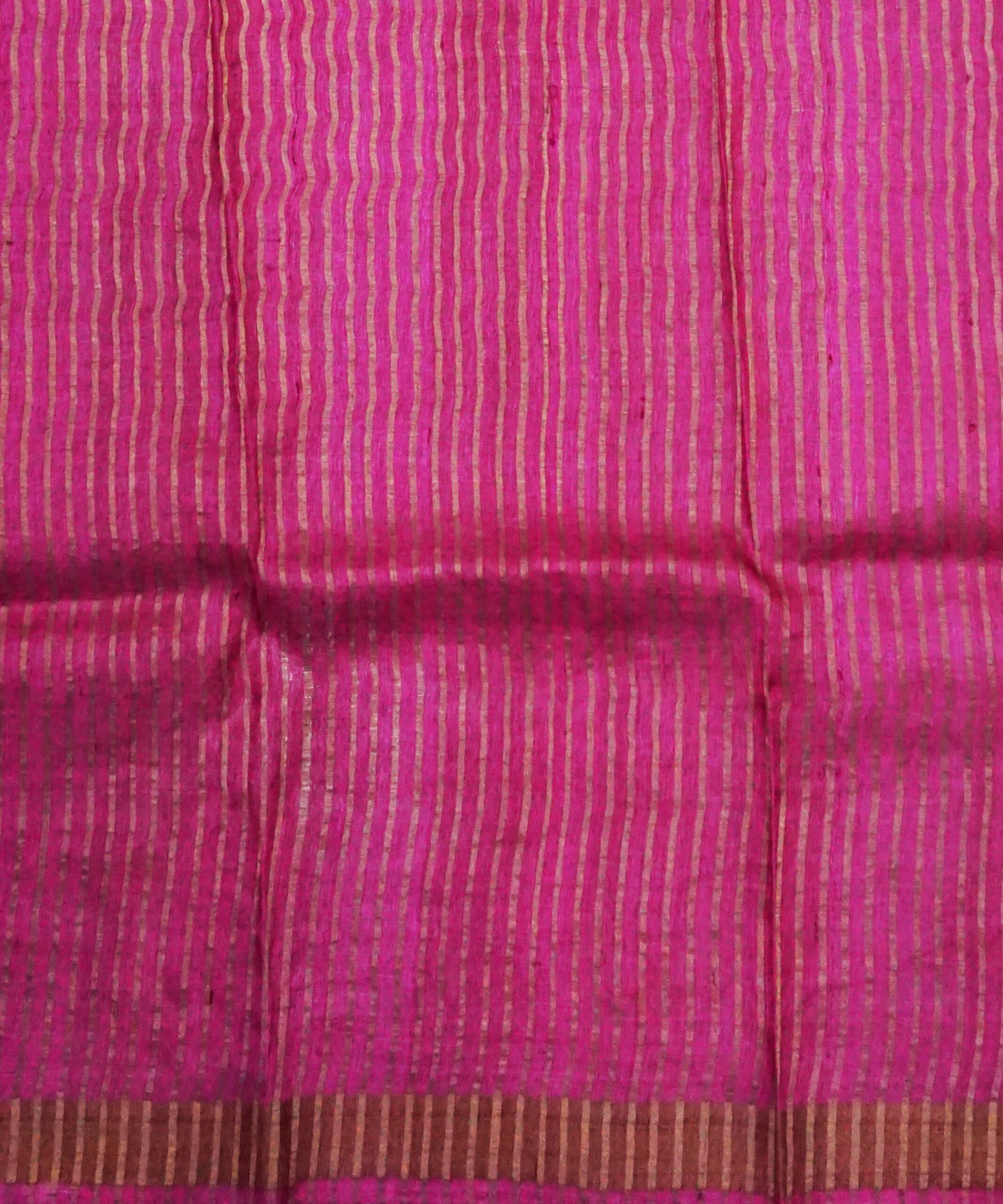 Embroidery Tussar Saree - Image 5
