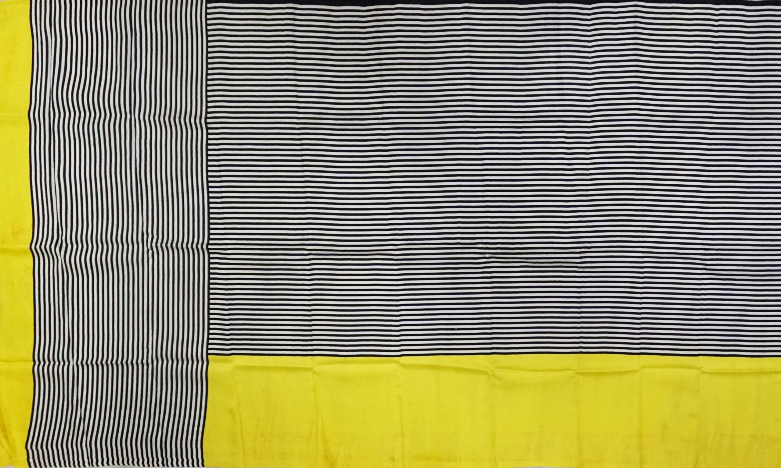 Hand block printed Pure Silk - Image 4