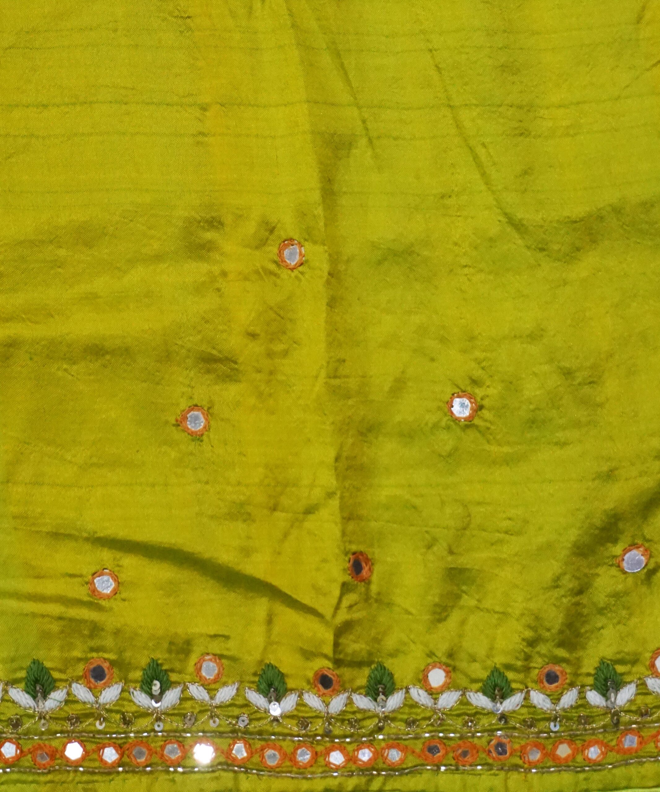 Embroidery Katan Silk Saree - Image 5
